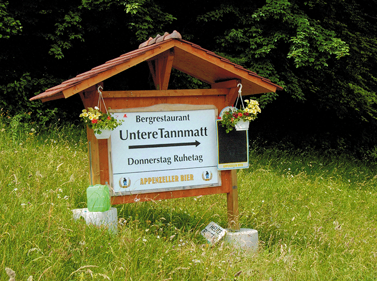 Bergrestaurant - Untere Tannmatt